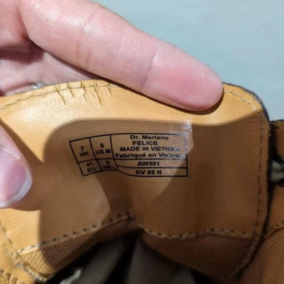 Dr Martens Felice boots purple women's size 9 - Picture 10 of 12